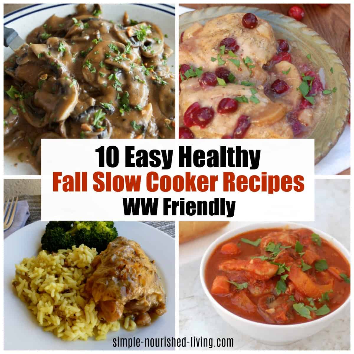 10 Delicious & Easy Slow Cooker Fall Recipes 