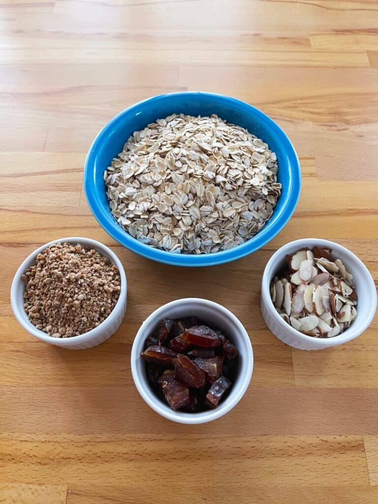 Crock Pot Almond Date Oatmeal • Simple Nourished Living