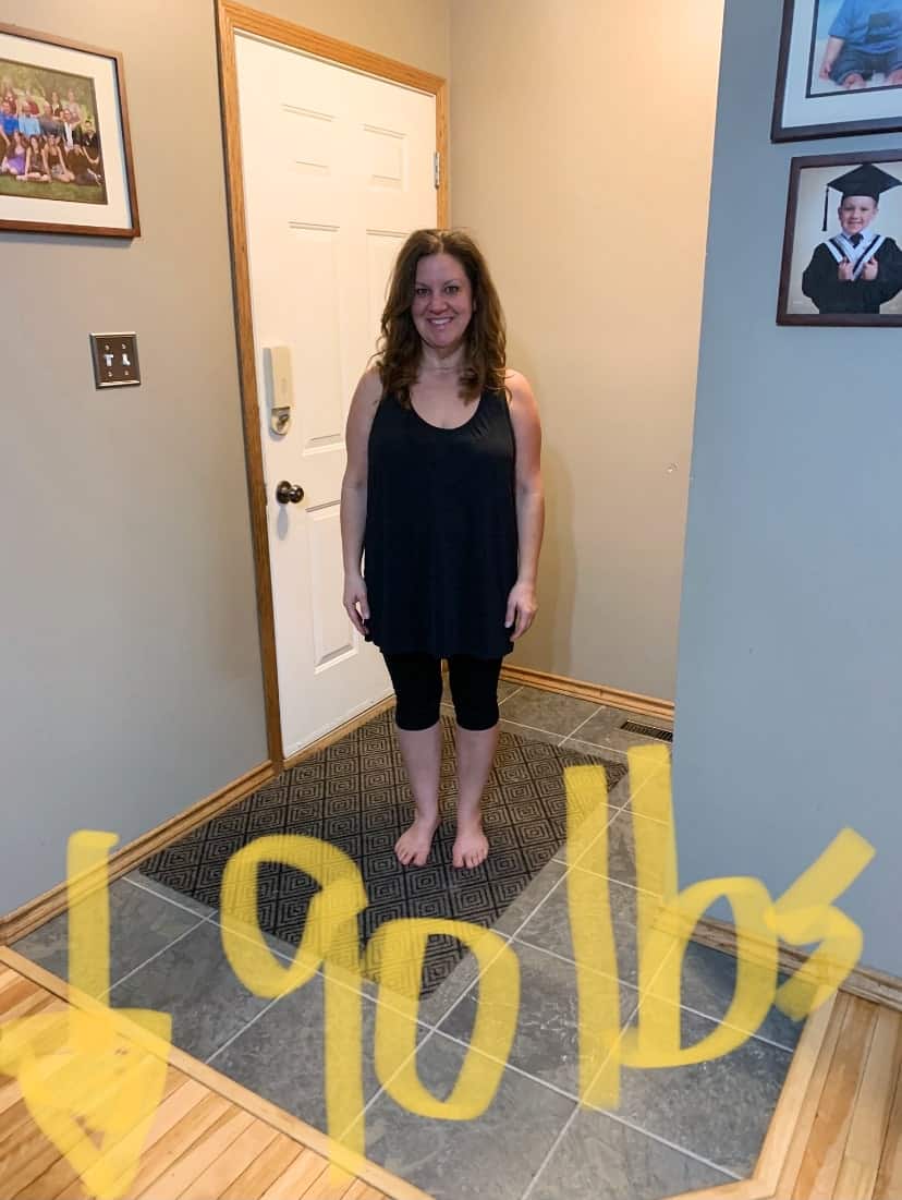 Tania's weight loss journey after losing 90 pounds.