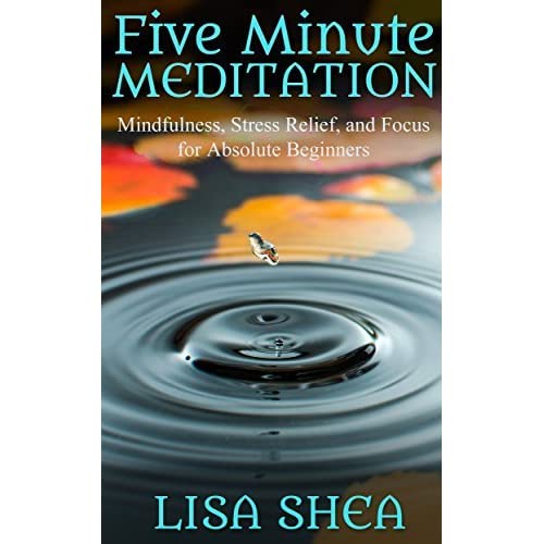 Five Minute Meditation by Lisa Shea book cover.