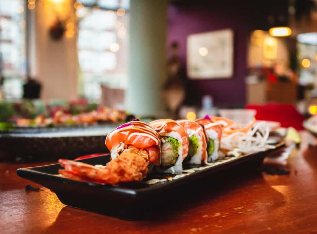 How Many Calories & Weight Watchers Points in Sushi?
