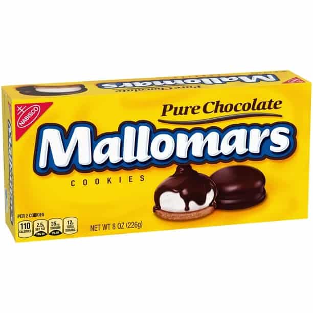 Package of Mallomars cookies from Nabisco.