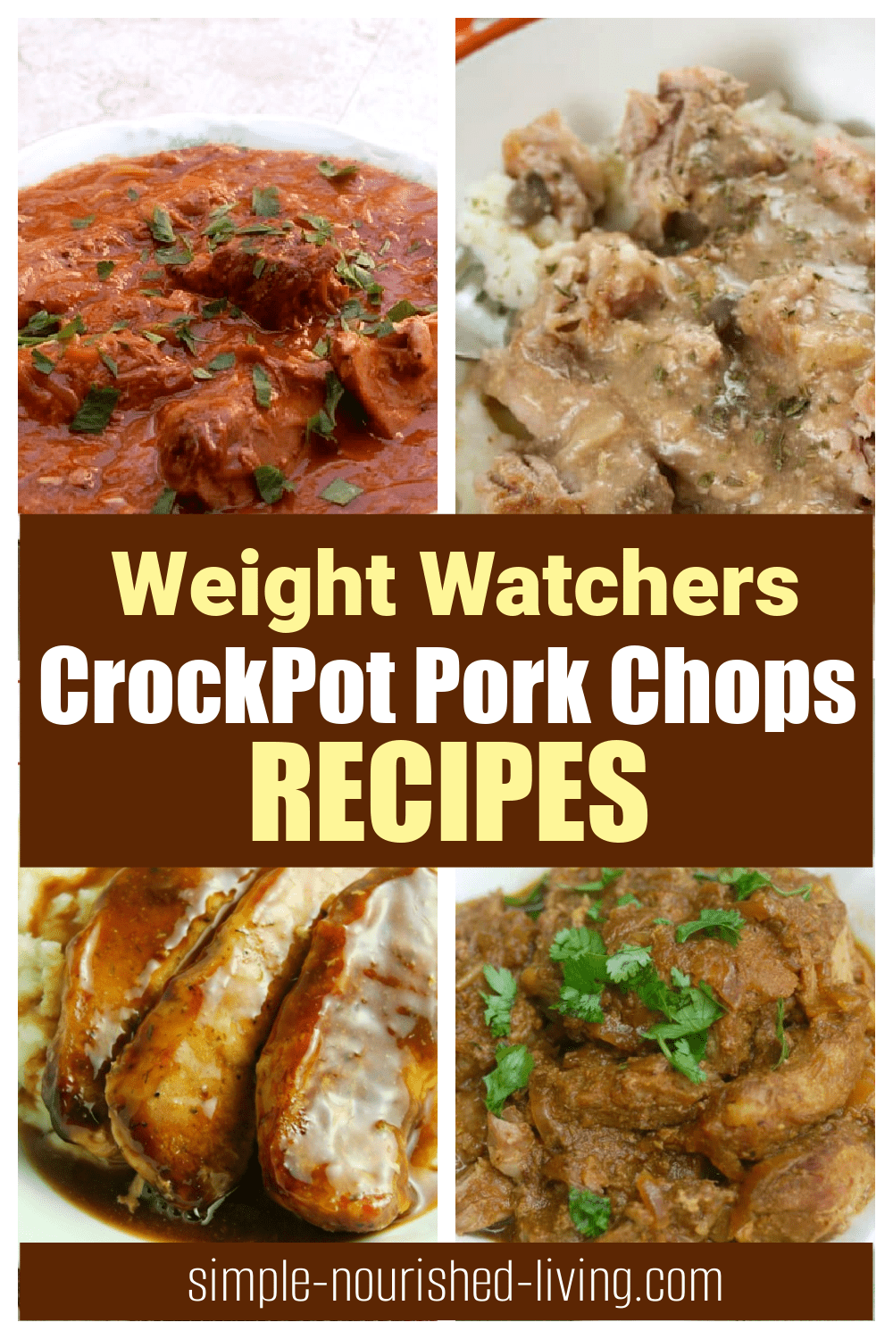 Best Weight Watchers CrockPot Pork Chops Recipes w/ Points