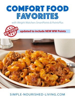 Comfort Food Favorites Recipes - WW Points Updates