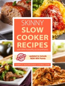 Skinny Slow Cooker Recipes eCookbook with WW Points