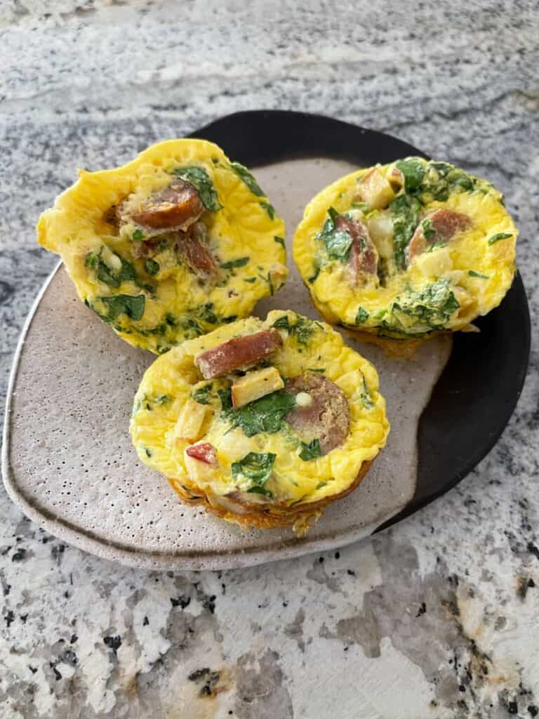 Apple Chicken Sausage Egg Muffins | Simple Nourished Living