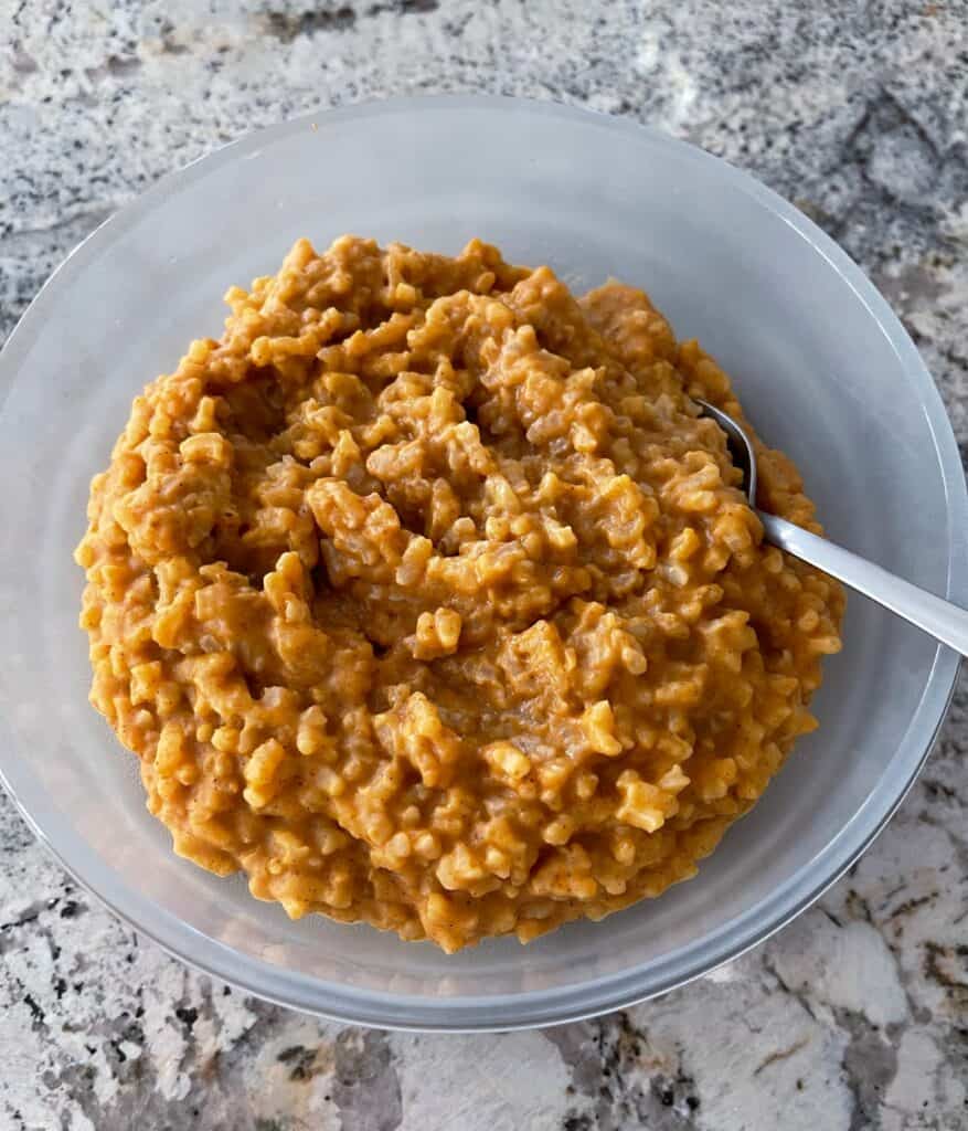 Easy Healthy Pumpkin Rice Pudding • Simple Nourished Living