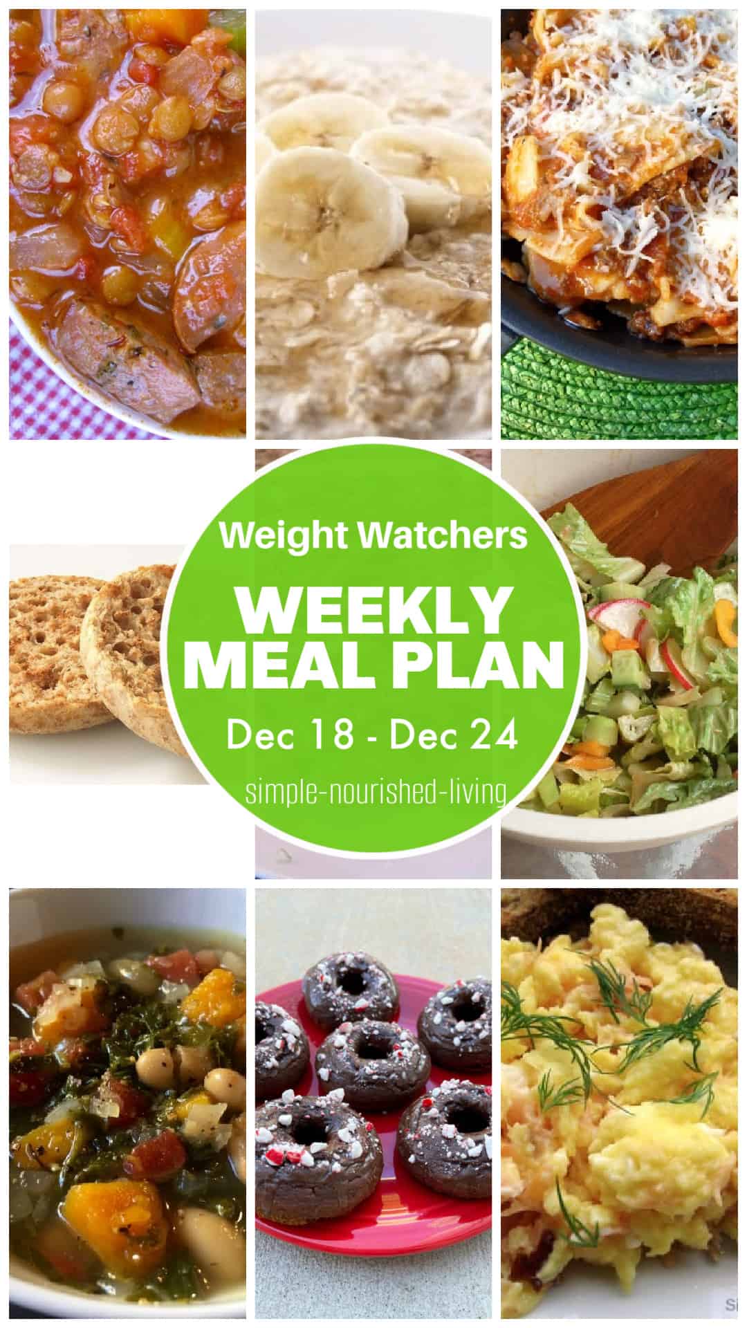 WW Weekly Meal Plan Dec 18 PIN