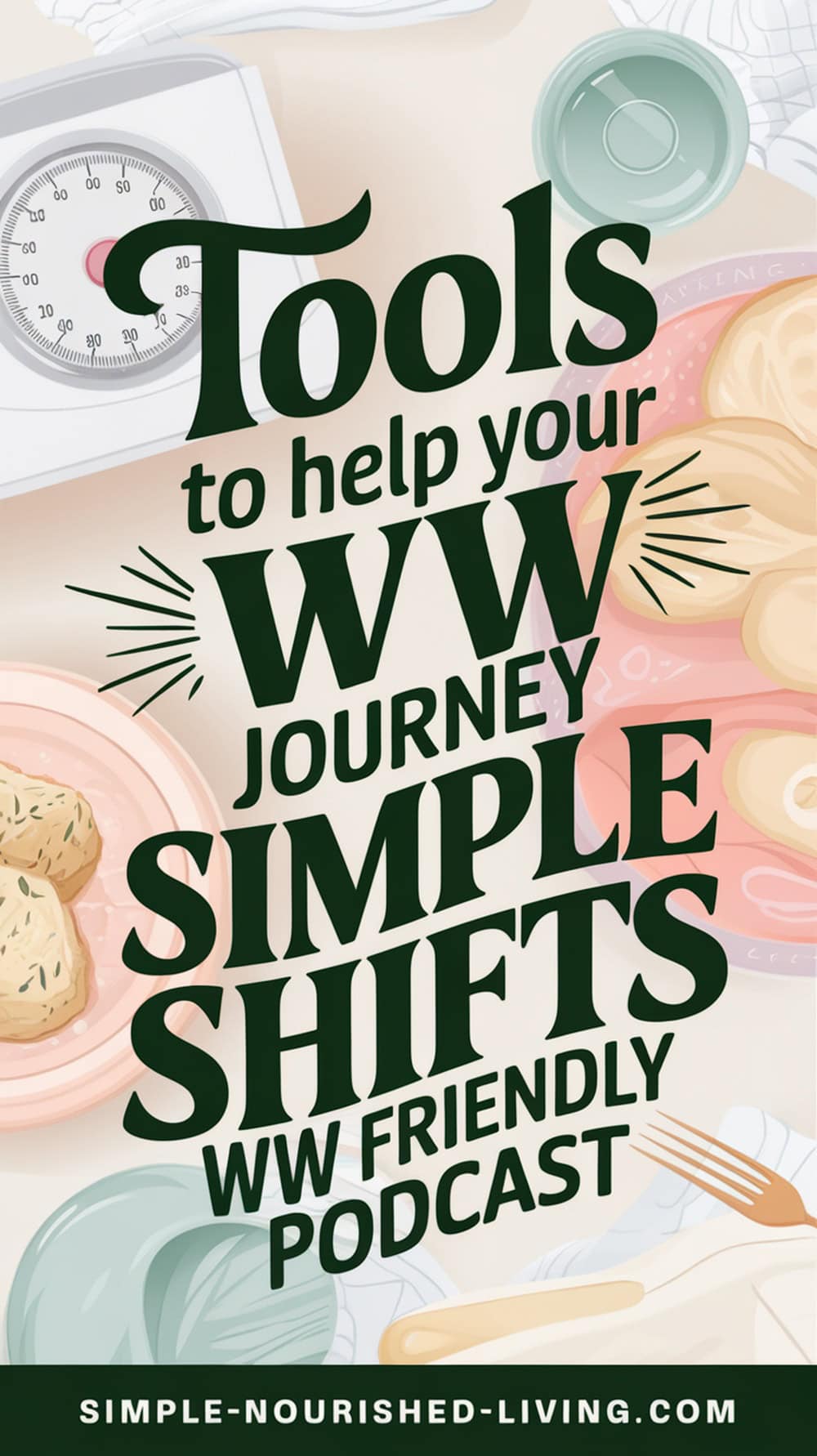 Text Box: Tools to Help Your WW Journey for Pinterest Pin